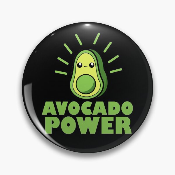 Item preview, Cartoon Avocado || Kawai || Avocado Power designed and sold by cookingwithten.