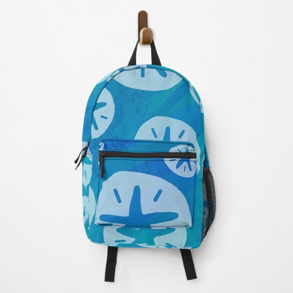 Item preview, Sand Dollar White and Blue Pattern  designed and sold by ImagineThatNYC.