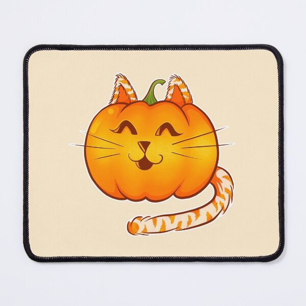 Aperçu de l'œuvre Chat citrouille créée et vendue par artbyleoniejonk.