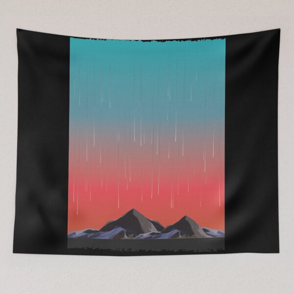 Item preview, Meteor Shower Over The Mountains designed and sold by artado.