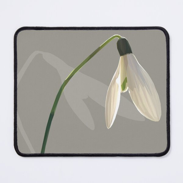 Item preview, Low Poly Snowdrop designed and sold by ErinFCampbell.