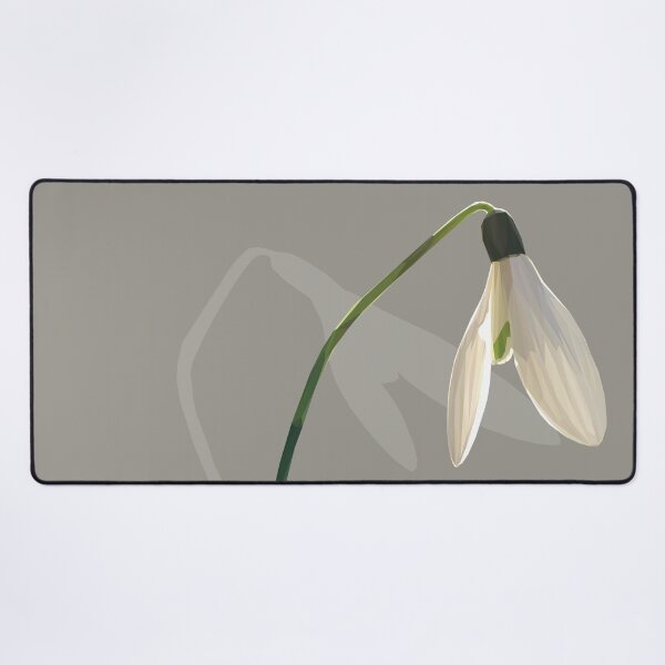 Item preview, Low Poly Snowdrop designed and sold by ErinFCampbell.