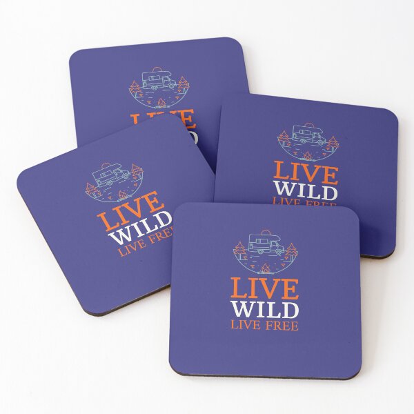 Item preview, Live wild and free designed and sold by VanLife4Tees.