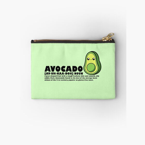 Item preview, Cartoon Avocado || Kawai || Urban Definition designed and sold by cookingwithten.