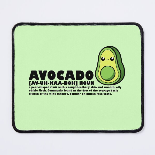 Item preview, Cartoon Avocado || Kawai || Urban Definition designed and sold by cookingwithten.