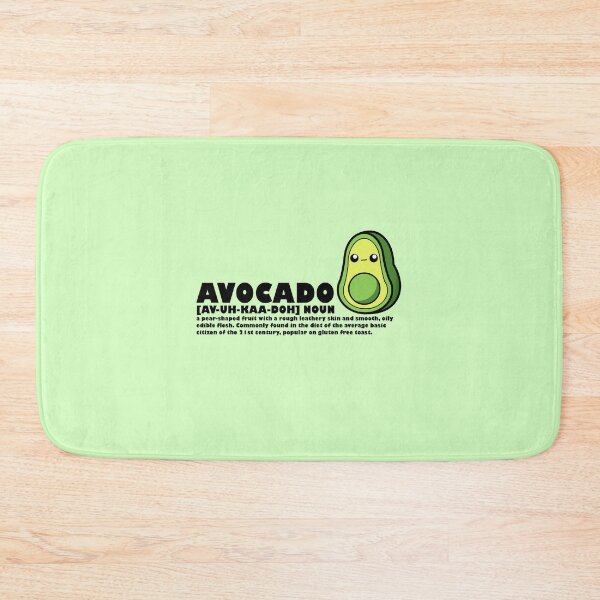 Item preview, Cartoon Avocado || Kawai || Urban Definition designed and sold by cookingwithten.