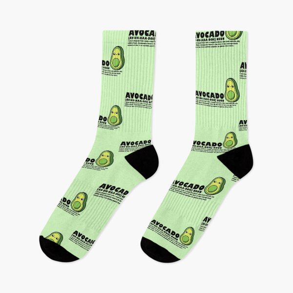 Item preview, Cartoon Avocado || Kawai || Urban Definition designed and sold by cookingwithten.