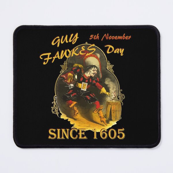 Item preview, Guy Fawkes Day Since 1605 fireworks bonfire (#01) designed and sold by SolidEarthArt.