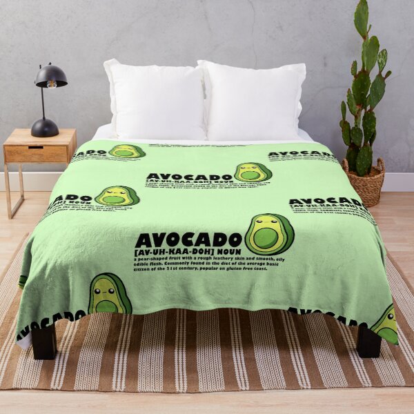 Item preview, Cartoon Avocado || Kawai || Urban Definition designed and sold by cookingwithten.