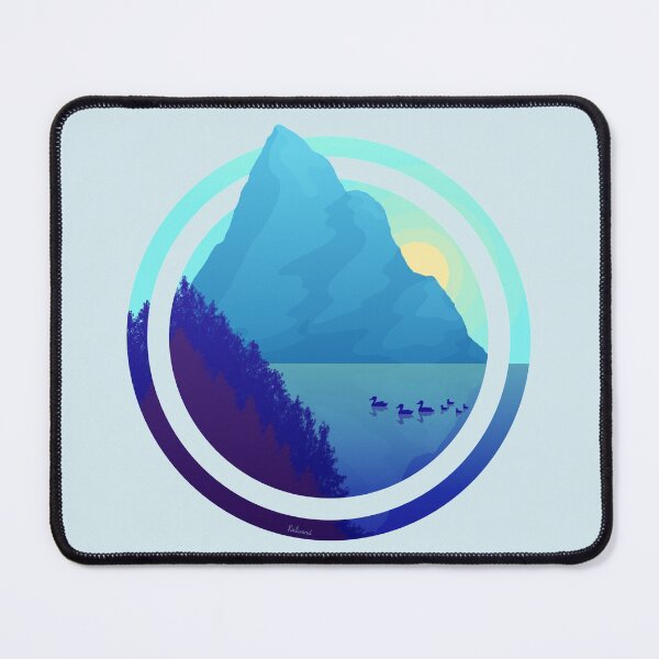 Item preview, The ducks pond - Blue designed and sold by Katuend.