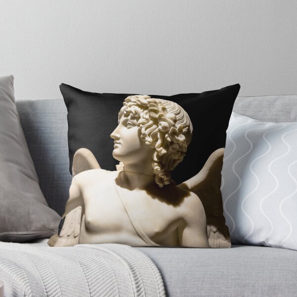Item preview, Cupid Triumphant - Bertel Thorvaldsen, 1822 antique statue in marble designed and sold by Paolo Modena Photography    -   Fine Italian Art.