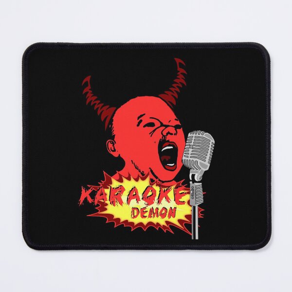 Item preview, Karaoke Demon singer loud and proud designed and sold by SolidEarthArt.