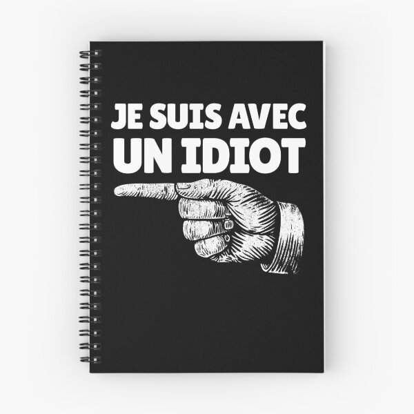 Item preview, Je Suis Avec Un Idiot French Finger Left I'm With Stupid Gear designed and sold by DynamicDesign.