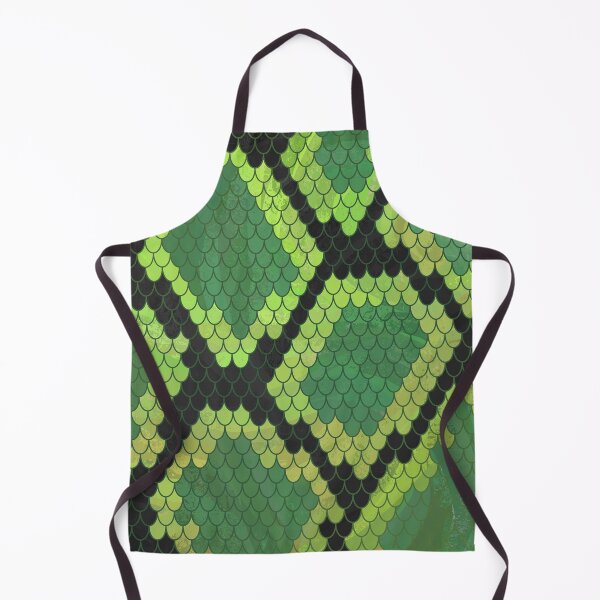 Item preview, Snake Black and Green Print designed and sold by ImagineThatNYC.