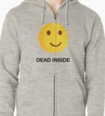 DEAD INSIDE Zipped Hoodie