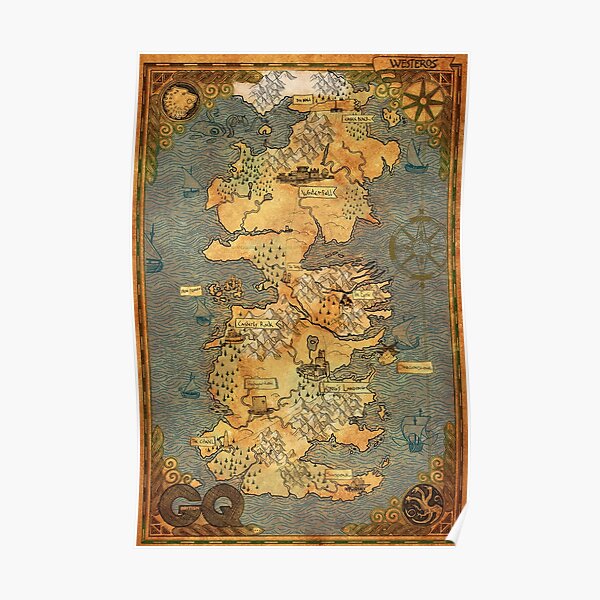 Carte de Game Of Throne Poster