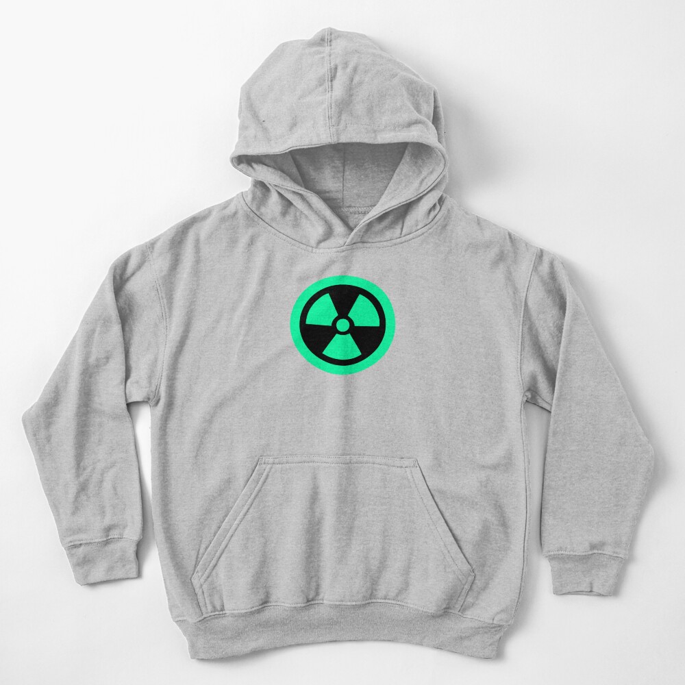 Fluo Radioactive Kids Pullover Hoodie