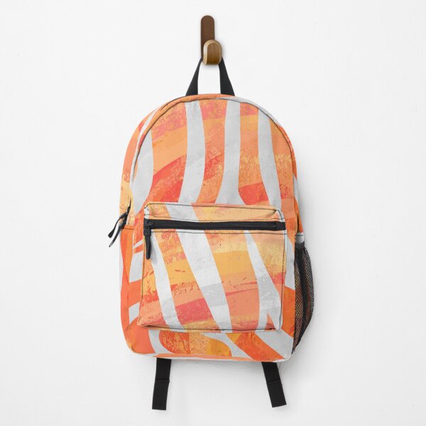 Item preview, Zebra Orange and White Print designed and sold by ImagineThatNYC.