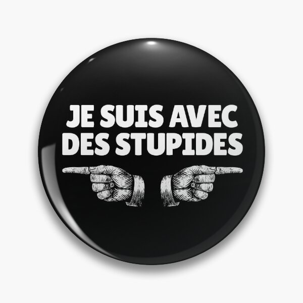 Artikelvorschau, Je Suis Avec Dec Stupides Finger Left Right I'm With Stupids Gear entworfen und verkauft von DynamicDesign.