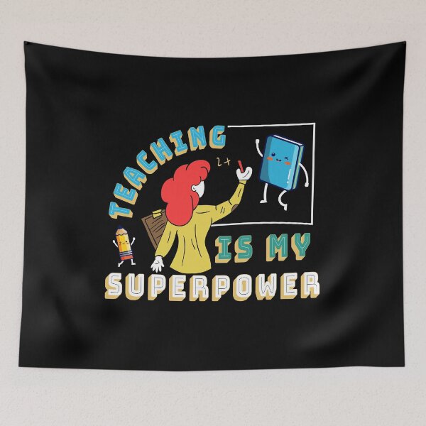 Item preview, Teaching is my superpower,future teacher designed and sold by plussorn.