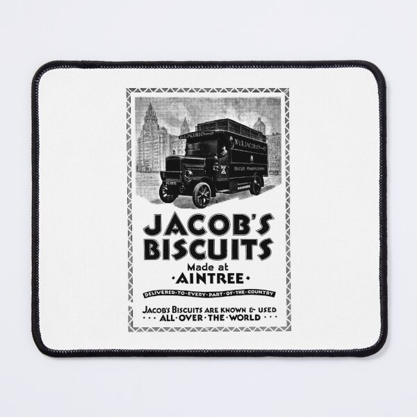 Item preview, BISCUITS FROM AINTREE - ADVERT designed and sold by ThrowbackAds.