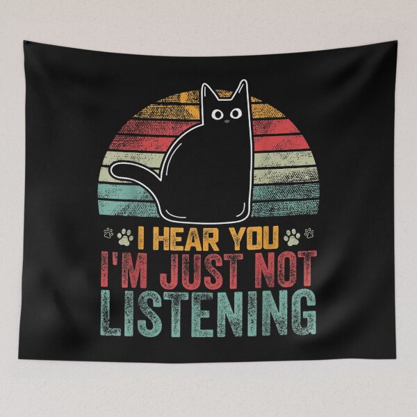 Item preview,  Hear Just Listening Funny Lover designed and sold by luisweber.