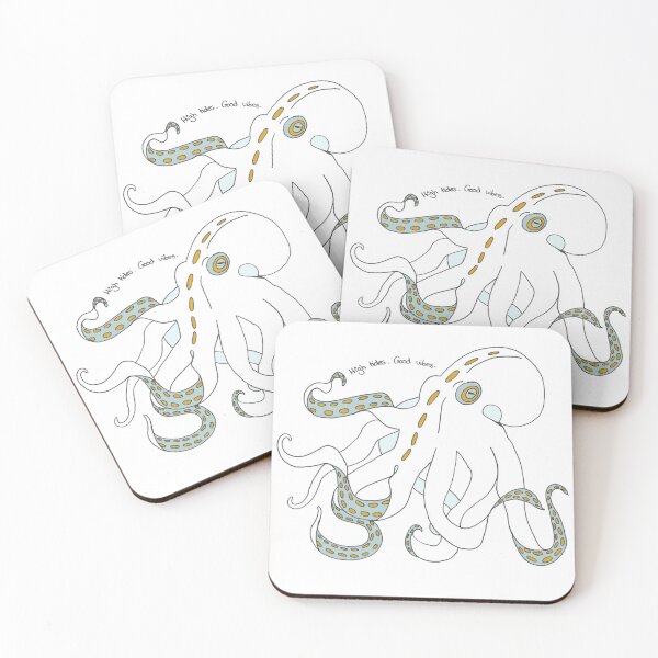 Item preview, High tides. Good vibes. designed and sold by Pi-and-Q.