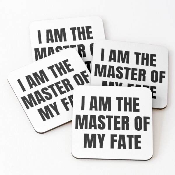 Item preview, I AM THE MASTER OF MY FATE designed and sold by iamxxx.