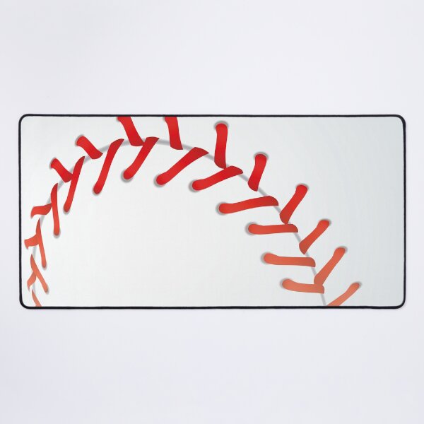 Baseball Fashion Style Art Sports Ball Texture Desk Mat