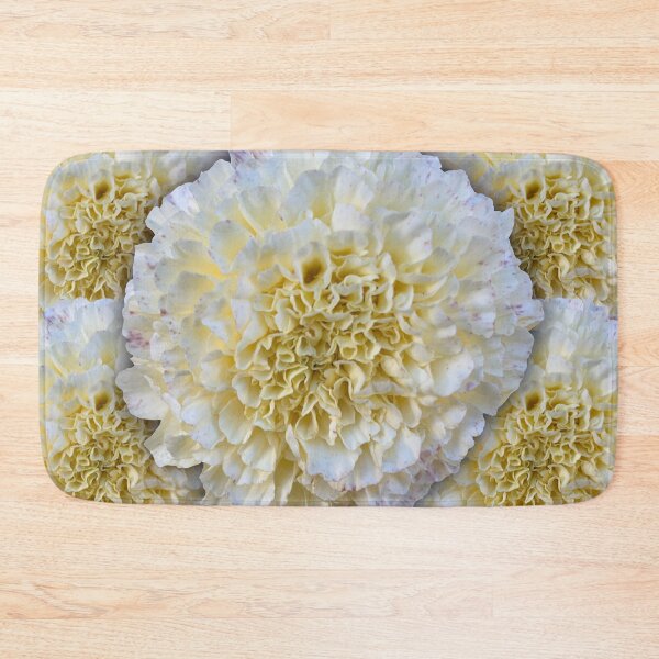 Item preview, Cream Marigold Flower Still Life Floral Photography designed and sold by CottoVerdi.