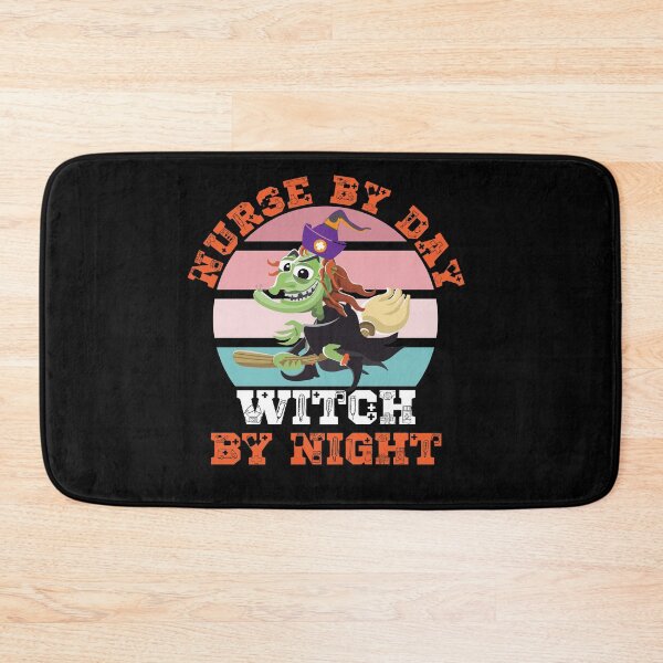 Item preview, Nurse by day witch by night, Funny Nurse Halloween designed and sold by plussorn.