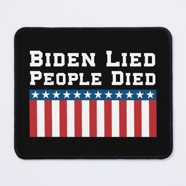 Item preview, Biden Lied People Died, Expressive gift for Men and Women who don't like Biden politic designed and sold by abdelhak2005.