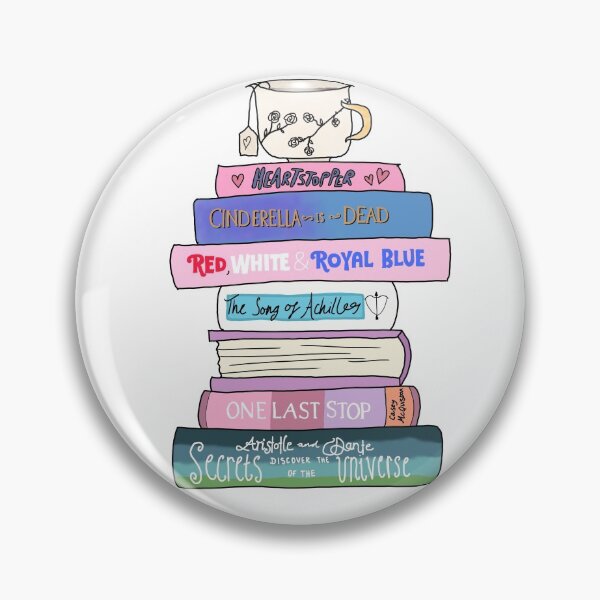 Item preview, LGBTQ+ book stack designed and sold by bookloversclub.
