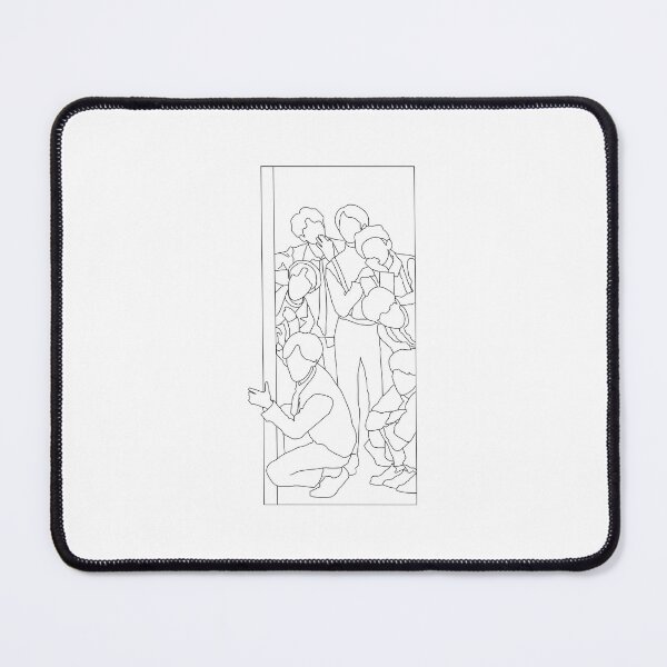 Item preview, Magic Shop Black Outline Print designed and sold by lineartdesigns.