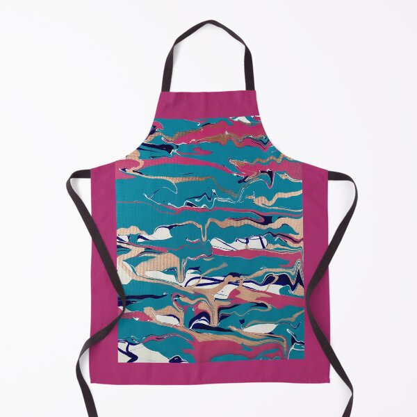 Item preview, Blue, Pink, Rose Gold Paint Pour designed and sold by Adelle Smith.