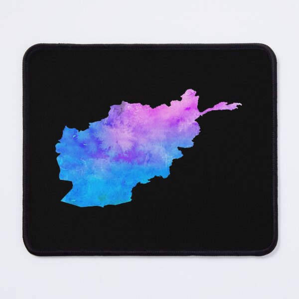 Item preview, Afghanistan Watercolor Map - Afghan designed and sold by MountainD.