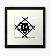 Xavier Wulf Framed Print