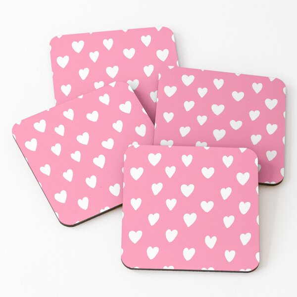 Item preview, Hearts pink pattern designed and sold by Olizabet.