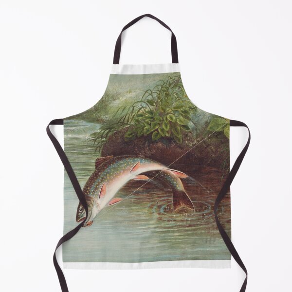 Item preview, Leaping Brook Trout by Samuel Kilbourne designed and sold by themkat.