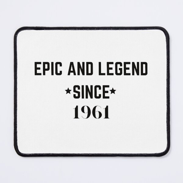Item preview, Epic And Legend Since 1961 Birthday Gift For Dad Grandpa Grandfather For the Boss designed and sold by Harmonystore.