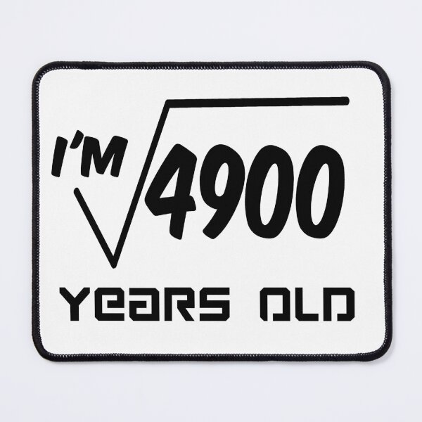 Item preview, 70th Birthday Square Root Of 70 Years Old designed and sold by AsadBekAsqarov.