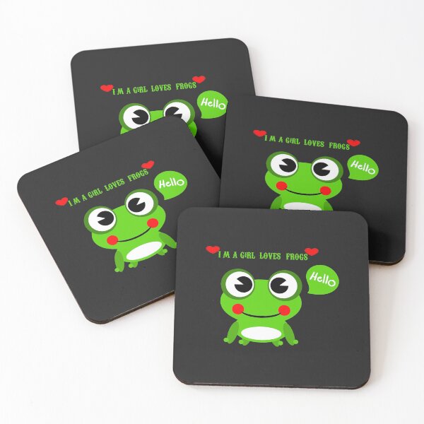 Item preview, Just a Girl who Loves Frogs Gift designed and sold by hadilino.