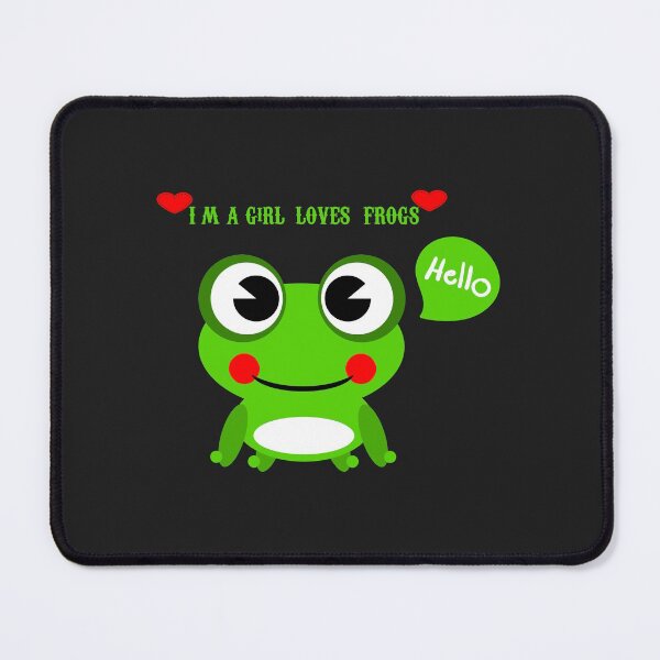 Item preview, Just a Girl who Loves Frogs Gift designed and sold by hadilino.