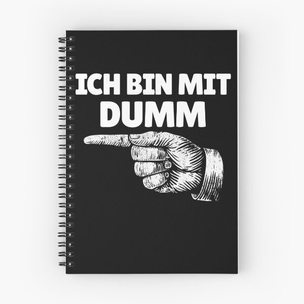 Item preview, Ich Bin Mit Dumm German Finger Left Funny I'm With Stupid Gear designed and sold by DynamicDesign.