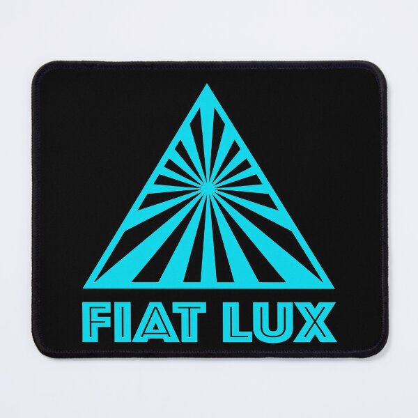 Item preview, FIAT LUX. LET THERE BE LIGHT. BLUE designed and sold by 5hertz.