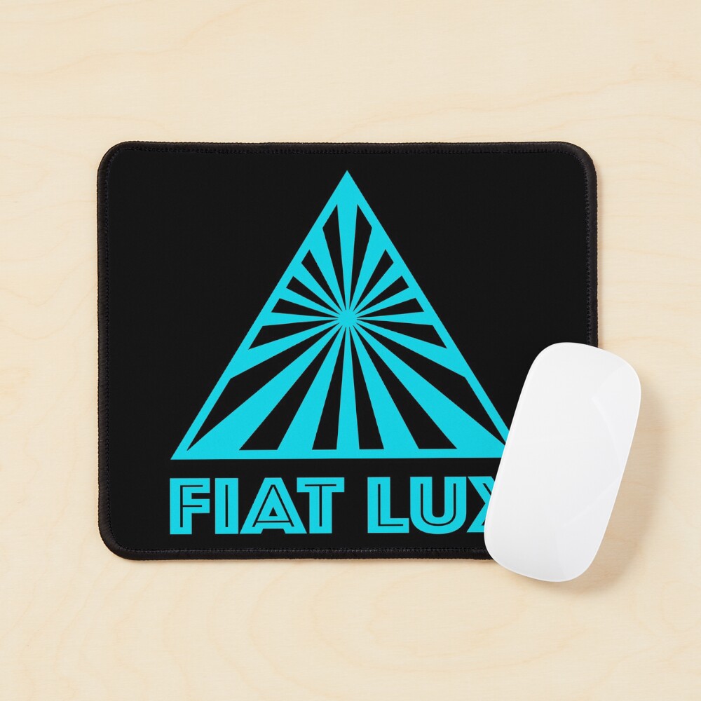 FIAT LUX. LET THERE BE LIGHT. BLUE