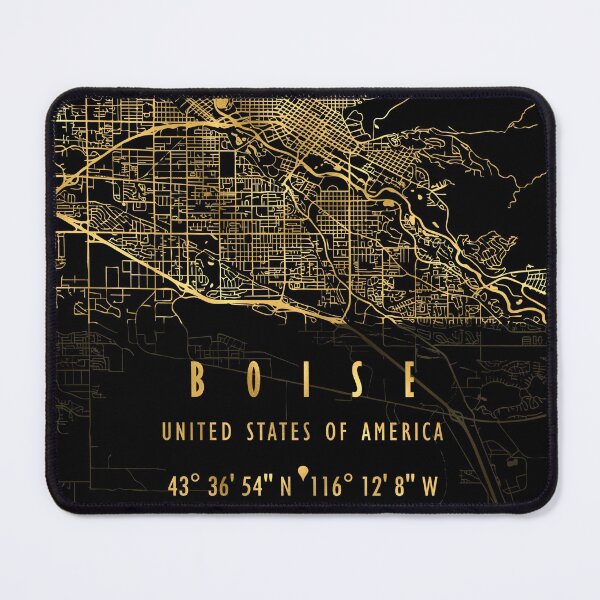 Item preview, Boise Map USA designed and sold by hatimelhag.