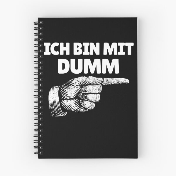 Item preview, Ich Bin Mit Dumm German Finger Right Funny I'm With Stupid Gear designed and sold by DynamicDesign.