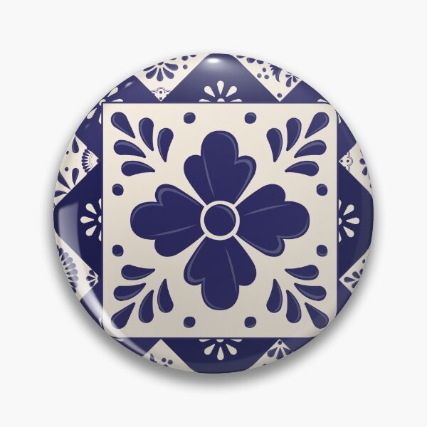 Item preview, Mexican Talavera Tiles Pattern designed and sold by Akbaly.