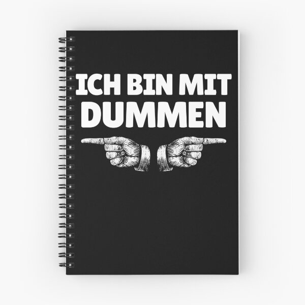Item preview, Ich Bin Mit Dummen German Finger Left Right I'm With Stupids Gear designed and sold by DynamicDesign.